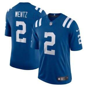 Carson Wentz Indianapolis Colts Nike Vapor Limited Jersey - Royal- 49Native