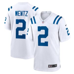 Carson Wentz Indianapolis Colts Nike Game Jersey - White- 49Native