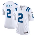 Carson Wentz Indianapolis Colts Nike Vapor Limited Jersey - White- 49Native