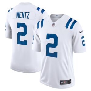 Carson Wentz Indianapolis Colts Nike Vapor Limited Jersey - White- 49Native