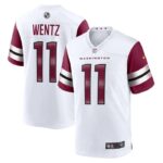 Carson Wentz Washington Commanders Nike Game Jersey - White- 49Native