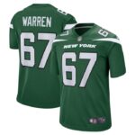 Carter Warren New York Jets Nike  Game Jersey - Gotham Green- 49Native