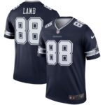 CeeDee Lamb Dallas Cowboys Nike Legend Jersey - Navy- 49Native