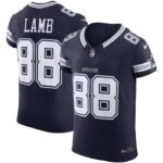 CeeDee Lamb Dallas Cowboys Nike Vapor F.U.S.E. Elite Jersey - Navy- 49Native