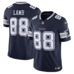 CeeDee Lamb Dallas Cowboys Nike Vapor F.U.S.E. Limited Jersey - Navy- 49Native
