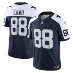 CeeDee Lamb Dallas Cowboys Nike Vapor F.U.S.E. Limited Jersey - Navy- 49Native