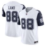 CeeDee Lamb Dallas Cowboys Nike Vapor F.U.S.E. Limited Jersey - White- 49Native