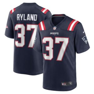 Chad Ryland New England Patriots Nike Team Game Jersey -  Navy- 49Native