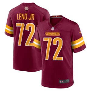 Charles Leno Jr. Washington Commanders Nike Home Game Player Jersey - Burgundy- 49Native