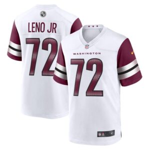 Charles Leno Jr. Washington Commanders Nike Away Game Player Jersey - White- 49Native