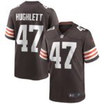 Charley Hughlett Cleveland Browns Nike Game Jersey - Brown- 49Native