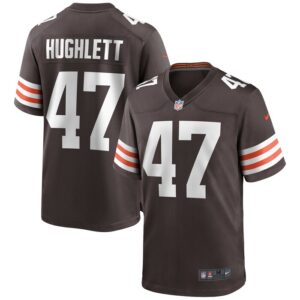 Charley Hughlett Cleveland Browns Nike Game Jersey - Brown- 49Native