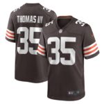 Charlie Thomas Cleveland Browns Nike Team Game Jersey -  Brown- 49Native