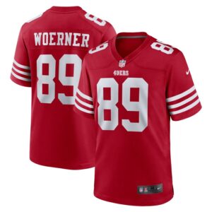 Charlie Woerner San Francisco 49ers Nike  Game Jersey -  Scarlet- 49Native
