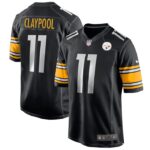 Chase Claypool Pittsburgh Steelers Nike Game Jersey - Black- 49Native