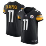 Chase Claypool Pittsburgh Steelers Nike Vapor Elite Player Jersey - Black- 49Native