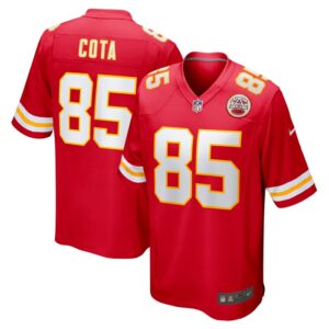 Chase Cota Kansas City Chiefs Nike Game Jersey - Red- 49Native