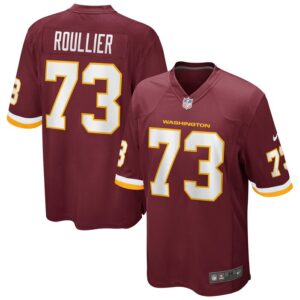 Chase Roullier Washington Football Team Nike Game Player Jersey - Burgundy- 49Native