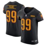 Chase Young Washington Commanders Nike Alternate Vapor Elite Jersey - Black- 49Native