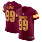 Chase Young Washington Commanders Nike Vapor Elite Jersey - Burgundy- 49Native