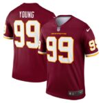 Chase Young Washington Football Team Nike Legend Jersey - Burgundy- 49Native