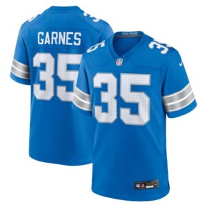 Chelen Garnes Detroit Lions Nike Game Jersey -  Blue- 49Native