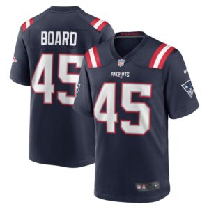 Chris Board New England Patriots Nike Game Player Jersey - Navy- 49Native