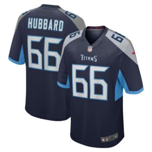 Chris Hubbard Tennessee Titans Nike Team Game Jersey -  Navy- 49Native