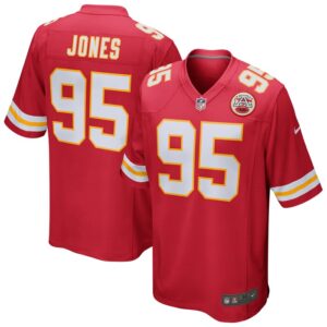 Chris Jones Kansas City Chiefs Nike Game Jersey - Red- 49Native