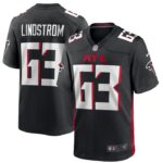 Chris Lindstrom Atlanta Falcons Nike Game Jersey - Black- 49Native