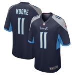 Chris Moore Tennessee Titans Nike  Game Jersey -  Navy- 49Native
