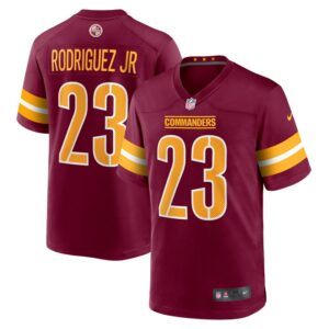 Chris Rodriguez Jr. Washington Commanders Nike Team Game Jersey - Burgundy- 49Native