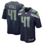 Chris Stoll Seattle Seahawks Nike  Game Jersey - College Navy- 49Native