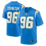 Christian Covington Los Angeles Chargers Nike Team Game Jersey -  Powder Blue- 49Native