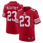 Christian McCaffrey San Francisco 49ers Nike Game Player Jersey - Scarlet- 49Native