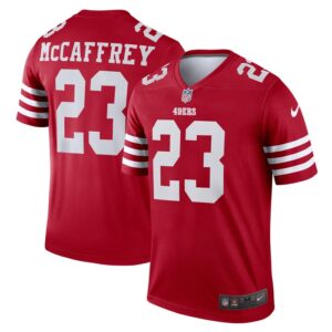 Christian McCaffrey San Francisco 49ers Nike Legend Jersey - Scarlet- 49Native