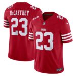 Christian McCaffrey San Francisco 49ers Nike Vapor F.U.S.E. Limited Jersey - Scarlet- 49Native