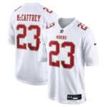 Christian McCaffrey San Francisco 49ers Nike Fashion Game Jersey - Tundra White- 49Native