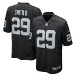 Christopher Smith II Las Vegas Raiders Nike Team Game Jersey - Black- 49Native