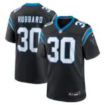 Chuba Hubbard Carolina Panthers Nike Team Game Jersey - Black- 49Native
