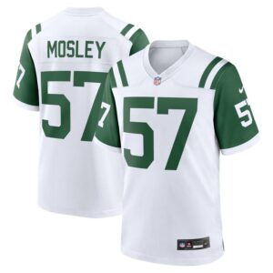 C.J. Mosley New York Jets Nike Classic Alternate Game Jersey - White- 49Native