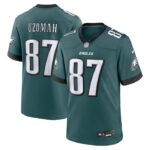 C.J. Uzomah Philadelphia Eagles Nike Team Game Jersey - Midnight Green- 49Native