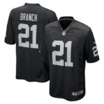 Cliff Branch Las Vegas Raiders Nike Retired Player Game Jersey - Black- 49Native