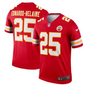 Clyde Edwards-Helaire Kansas City Chiefs Nike Legend Jersey - Red- 49Native