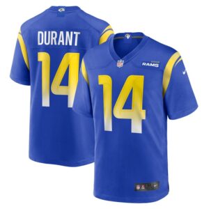 Cobie Durant Los Angeles Rams Nike Game Player Jersey - Royal- 49Native