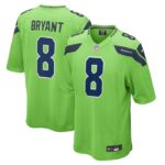 Coby Bryant Seattle Seahawks Nike  Game Jersey - Neon Green- 49Native