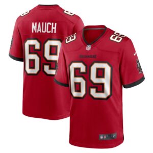 Cody Mauch Tampa Bay Buccaneers Nike  Game Jersey -  Red- 49Native