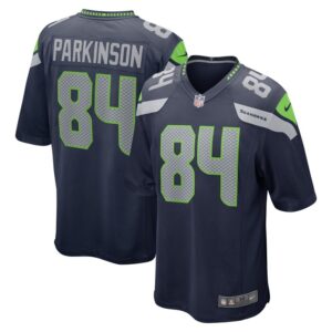 Colby Parkinson Seattle Seahawks Nike Game Jersey - College Navy- 49Native