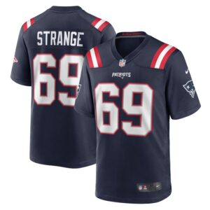 Cole Strange New England Patriots Nike Player Game Jersey - Navy- 49Native