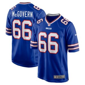 Connor McGovern Buffalo Bills Nike Game Player Jersey - Royal- 49Native
